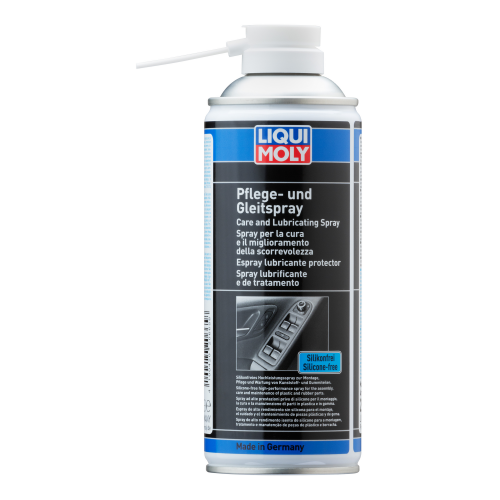 20665 LiquiMoly Глянц.спрей д/ухода за пластм. Pflege-und Gleispray (0,4л) - 0,4 л