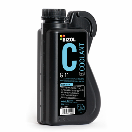 81420 BIZOL Антифриз Coolant G11(-40) (1л) - 1 л
