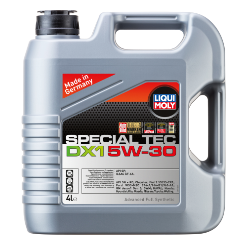 20968 LiquiMoly НС-синт. мот.масло Special Tec DX1 5W-30 SP GF-6A (4л) - 4 л