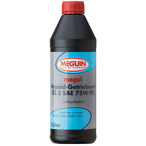 4650 Meguin Синт. тр.масло Megol Hypoid-Getriebeoel 75W-90 GL-5 (1л) - 1 л