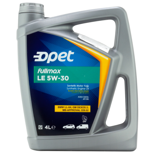 601215063 OPET Синт-ое мот.масло Fullmax LE 5W-30 (4л) - 4 л