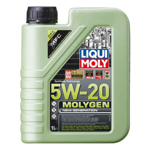 8539 LiquiMoly НС-синт. мот.масло Molygen New Generation 5W-20 SP GF-6A (1л) - 1 л