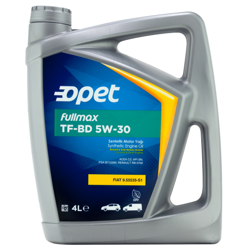 601366949 OPET Синт-ое мот.масло Fullmax TF-BD 5W-30 (4л) - 4 л