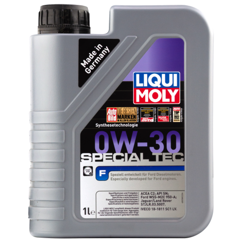 8902 LiquiMoly НС-синт. мот.масло Special Tec F 0W-30 SN C2 (1л) - 1 л
