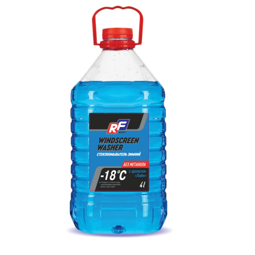 15218N RUSEFF Стеклоомыватель зимний - 18°С (4л) - 4 л