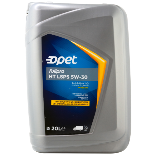 601215223 OPET Синт. мот.масло Fullpro HT LSPS 5W-30 CK-4/SN E6/E7/E9 (20л) - 20 л
