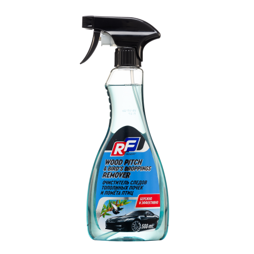 14357N RUSEFF Очиститель следов тополиных  почек и помёта птиц (500 мл) - 0,5 л