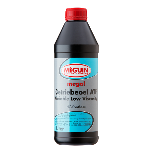 33007 Meguin НС-синт. тр.масло д/АКПП Megol Getriebeoel ATF Variable Low Viscosity (1л) - 1 л