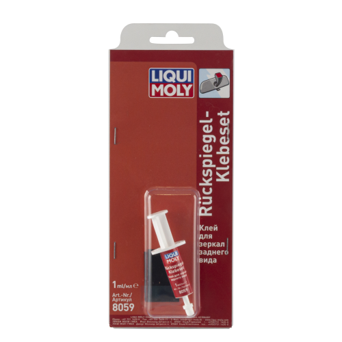 8059 LiquiMoly Клей д/зеркал заднего вида Ruckspiegel-Klebe-Set (0,001л) - 0,001 л