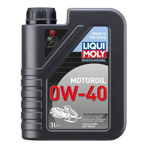 7520 LiquiMoly Синт-ое мот.масло д/снегох. Snowmobil Motoroil 0W-40 CF/SN B4/A3 (1л) - 1 л