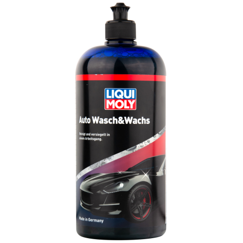 1542 LiquiMoly Автошампунь с воском Auto-Wasch & Wachs (1л) - 1 л