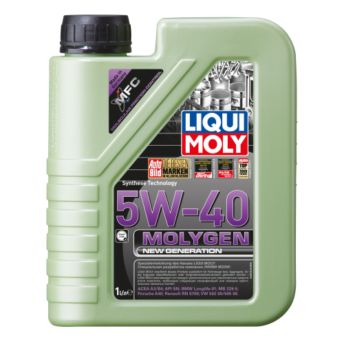 9053 LiquiMoly НС-синт. мот.масло Molygen New Generation 5W-40 (1л) - 1 л